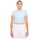 Nike Γυναικεία κοντομάνικη μπλούζα Sportswear Chill Knit Cropped T-Shirt